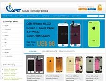 Tablet Screenshot of imobileparts.net